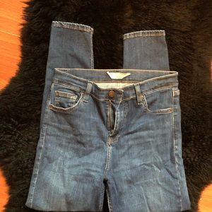 Topshop Jamie High Waisted Ankle Skinny Jeans